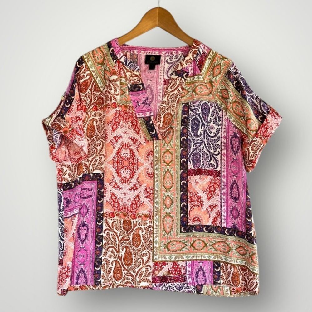 🎉5 for $45 🎉 JM Collection Top Blouse Shirt Size M